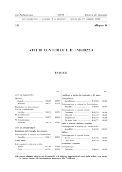 Intero - Camera dei Deputati