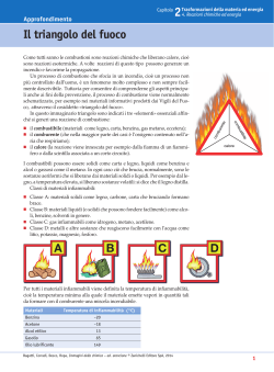 Il triangolo del fuoco - Zanichelli online per la scuola