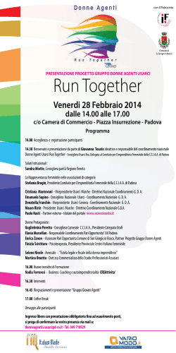 Locandina evento 28 febbraio 2014