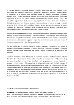 Il mercato italiano si presenta bloccato, infedele