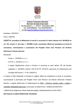 H C P    INVITO A PRESENTARE OFFERTA