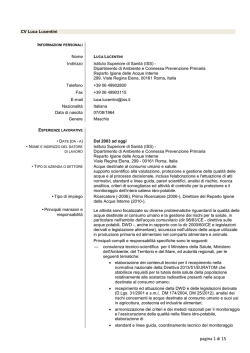 Direttore del Reparto di Igiene delle Acque Interne [PDF