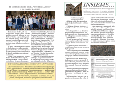 Insieme n&deg; 1 - 2014 - Parrocchia San Giuseppe Sposo