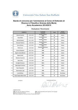 Graduatoria FSM_1°Scorrimento_14_15