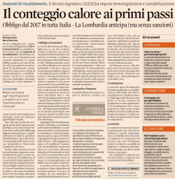 Il conteggio calore ai primi passi