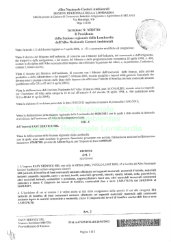Albo Nazionale Gestori Ambientali