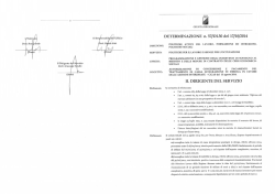 DETERMINAZIONE n. 57/DL30 del 17/10/2014