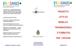 ER SMUS+ - Provincia di Padova