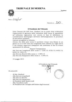 DECR 50 2014 - Ordine Forense di Modena