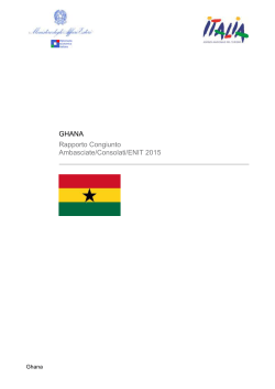 Ghana - Ministero degli Affari Esteri