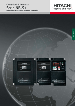 Serie NE-S1 - Hitachi Europe GmbH