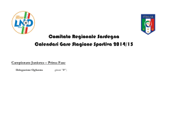 Juniores Ogliastra Girone F - FIGC - LND