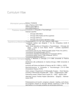 Tognon Stefano - MediClinic, la clinica delle eccellenze