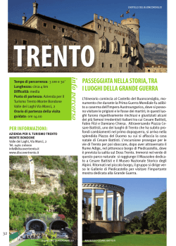 Trento - Trekking Urbano