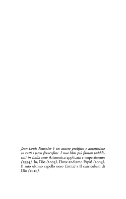 Jean-Louis Fournier &egrave; un autore prolifico e