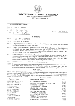 960. DirittiUmani - Università di Palermo