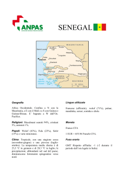 SENEGAL - Anpas