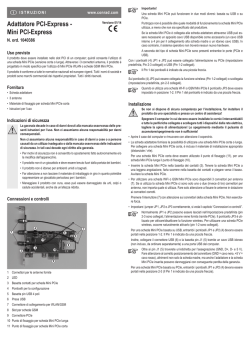 Adattatore PCI-Express - Mini PCI-Express