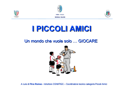 I PICCOLI AMICI - Alleniamo.com