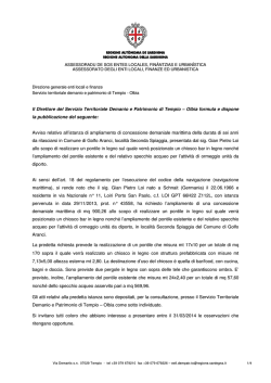 Avviso [file] - Regione Autonoma della Sardegna
