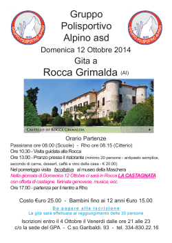 12/10/2014 - Gruppo Polisportivo Alpino