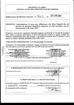 Scarica PDF - ASP Cosenza