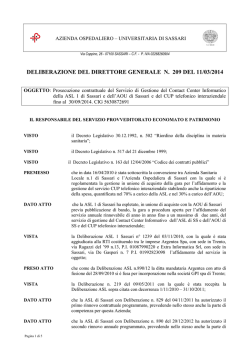 Delibera del 11 marzo, n. 209 [file]