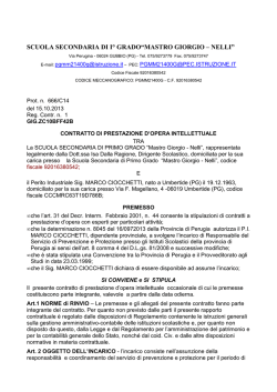 Contratto CIOCCHETTI
