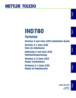IND780 - Mettler Toledo