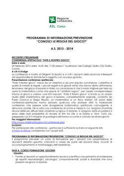 programma gap scuole