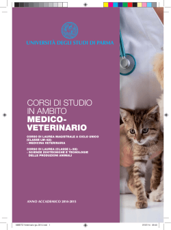 AMBITO Veterinario-giu 2014.indd - Università degli Studi di Parma