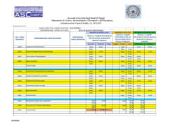calendario esami di profitto a.a.2014-2015 2 sem