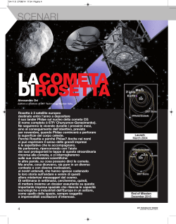 La cometa di Rosetta
