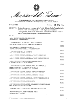 DIPARTIMENTO DELLA PUBBLICA SICUREZZA