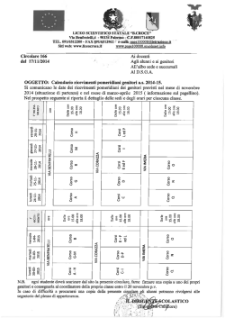Download documento originale qui - Liceo B Croce