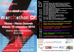 Programma: - marCHethon