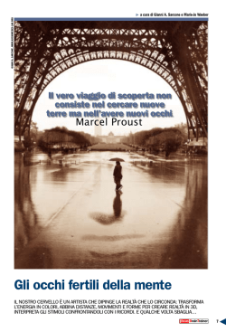 Gli occhi fertili della mente