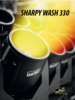 SHARPY WASH 330