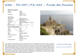 WAIL - PU-037, ITA-245 – Punta del Diavolo