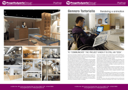 Gennaro Tortoriello Rendering e animazione