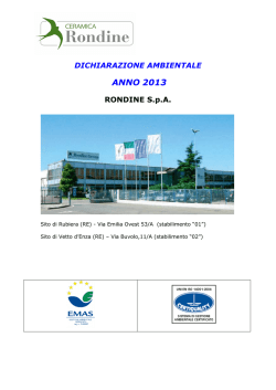 Download Dichiarazione Ambientale