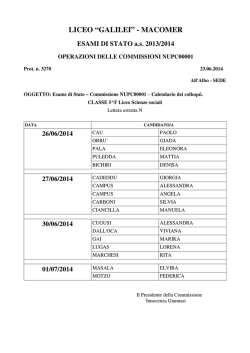 I_comm/Calendario colloqui esame di Stato