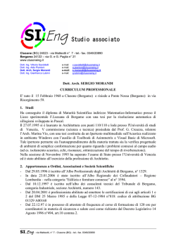 Download - Acquisita nuova commessa per valutazione impatto