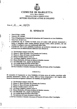 COMUNE DI BARLETTA