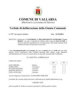 DELIBERAZIONE N. 377 liquidazione contributo corno battisti CMF