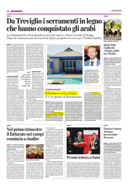 Eco di Bergamo 23/05/2014