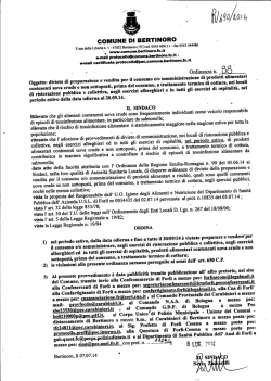 COMUNE DI BERTINORO