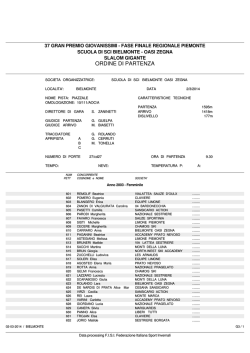GPG 37 FR Ordine di partenza 2003