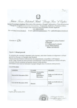 Colloqui generali