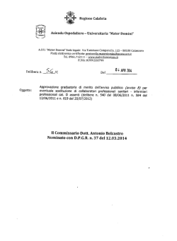 graduatoria avviso pubblico infermieri